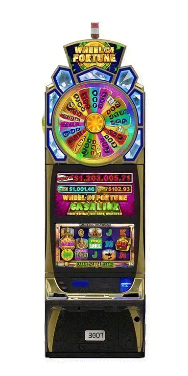 Wheel Wheel Of Fortune Slot Machine (Cash Link) (The newest and Rarest of them All!)
